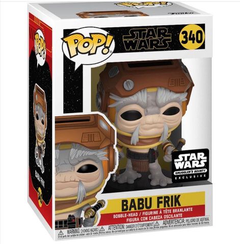 Figurine Funko Pop! - N°435 - Star Wars - Babu Frick 25 Cm
